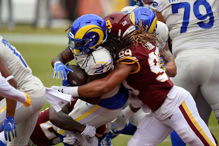 The Rams and Commanders last faced each other in 2020, when the latter was still known as the Washington Football Team.